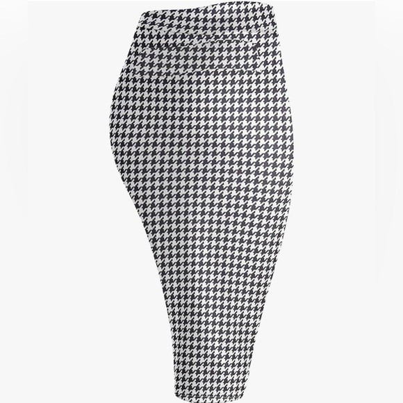 Women's Elastic Waist Stretch Bodycon Midi Knee Length Pencil Skirt for Office - Picture 5 of 6